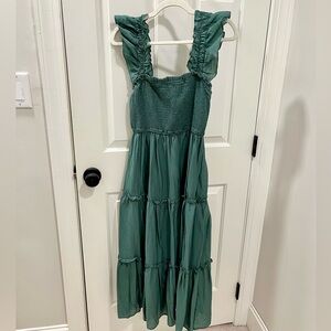 Women’s Smocked Midi Dress, size Large